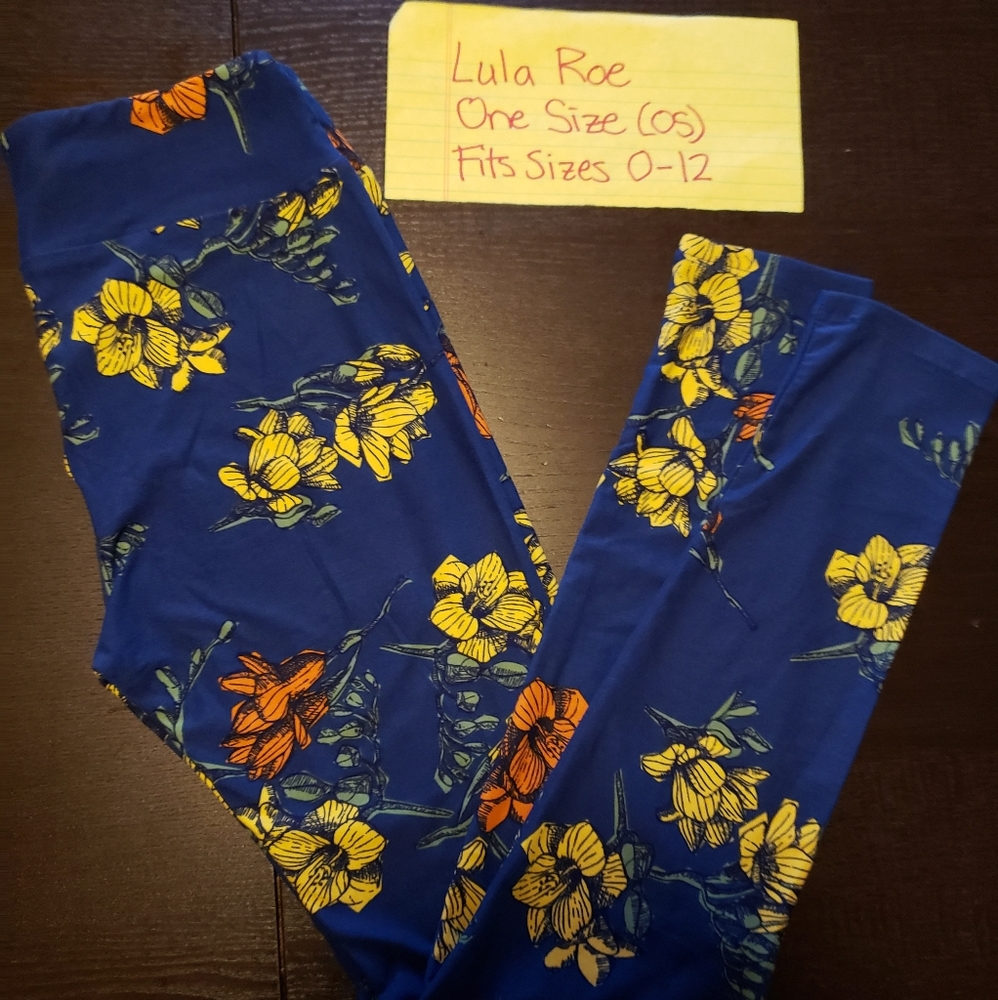 Sizes 0-12 one size os NEW Lula roe leggings